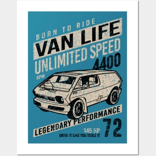 Brubaker Box Minivan Posters and Art